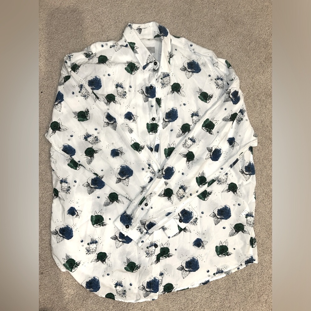 FREE Zara men’s button up shirt L (free with purchase over $20)